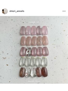 アンネイルズ(annails)/〈shiori限定〉sample art