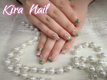 キラネイル(Kira Nail)/持ち込みオシャレアートやり