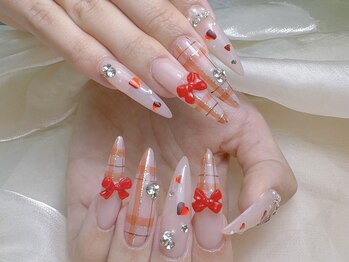 チェックネイル