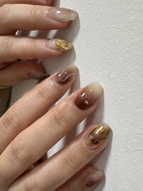秋ネイル