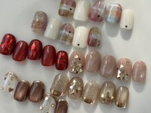 エム ネイルスタジオ(em)の雰囲気(デザインたくさんご用意してます☆大人可愛いニュアンスデザイン)