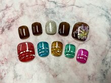 ネイル サロン ヴェレッド(Nail Salon VERED)/アートサンプル/フットネイル
