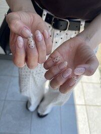 レース、ドット