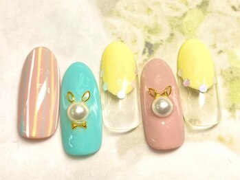 ネイルサロン マハロ(Nail salon MaHaLo)/新規付替オフ込☆ハンド¥6950