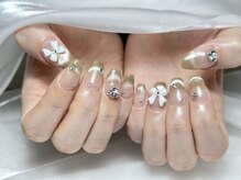 モナサロン(Mona salon)/マグネットフレンチ　リボン