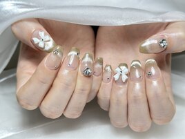 マグネットフレンチ　リボン