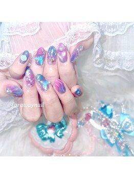 ファラウェイネイル(Faraway nail)/夏ネイル☆