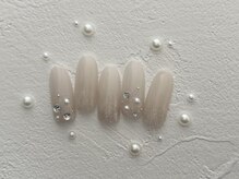 プティ アイビューティ 北浜店(peTiT eyebeauty)/オフィスネイル　シンプルネイル