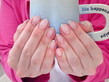 キナ(KINA)/5/16 ベース1色ガラスフレンチ