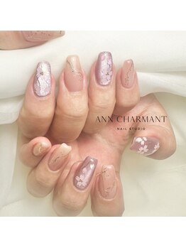 アンシャルマンネイルスタジオ(Ann charmant nail studio)/セレクトアートコース¥6,800～