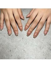 ママの秘密基地/チーク×マグネットネイル☆