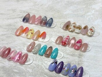 ムーミー 本八幡店(muu mii)の写真/【季節のコース8880円】流行りのアートやパーツも◎本八幡♪持ち込みデザインも◎