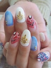 ブラン(Bulan)/デニム＆ペイズリー