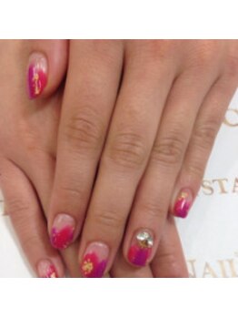 クリスタルネイル ボンベルタ橘店(CRYSTAL NAIL)/アートネイル