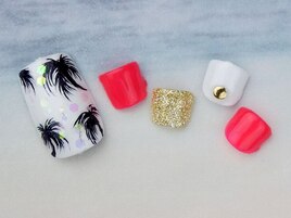 ヤシの木フット☆