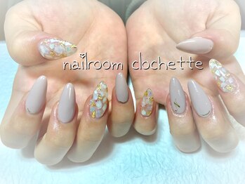 ネイルルーム クロシェット(nail room clochette)/シェルスカルプチュア
