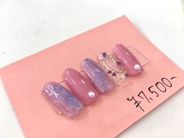 定額ネイル♪￥7500