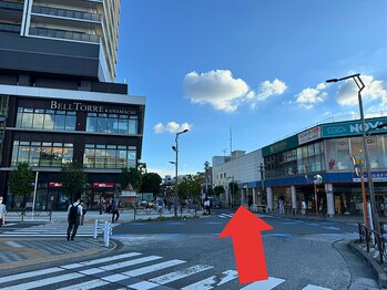 アスフィット 金町店(ASFiT)/来店の道順【JR金町駅南口から】