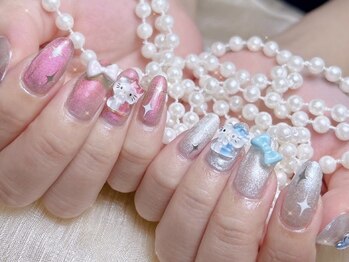 クイーンズネイルサロン(Queen's nail salon)/Kittyパーツデザイン