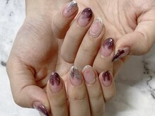 ひまりネイル(ひまりnail)/ミラーニュアンス