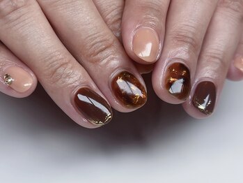 オーパス ノース(OPUS north)/お客様ネイル/古川/持込デザイン