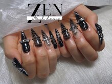 ゼン ネイル デザイン 池袋(ZEN NAIL DESIGN)/* 長 さだしやり放題×つけ放題
