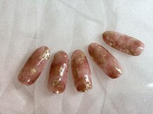 ボニータ(BONITA)/定額B ピンク　タイダイ柄