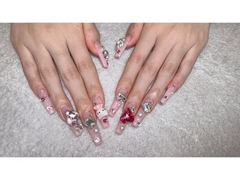 リンクミール(Linkmir)の写真/【美フォルムスカルプ自身あり◎】指先を美しく華奢魅せ自爪が伸ばせない人も長さ形自由自在☆