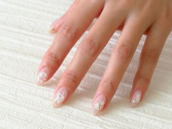 ソウ 難波店 nail salon Sou/ニュアンスシェルストーンnail