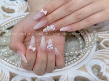 レアネイル 渋谷店(Le’a nail)/ヒョウ柄kittyちゃん