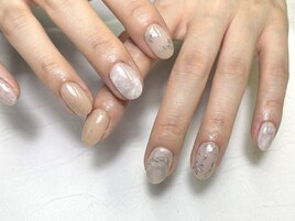ニュアンスブライダルネイル