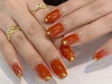 ネオリーブシェリエ 浅草店(Neolive cherie)/テラコッタハートネイル