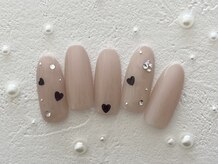 プティ アイビューティ 北浜店(peTiT eyebeauty)/ハートネイル　シンプルネイル　