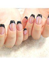 ラバーズネイル(Lover's Nail)/ブラックフレンチ
