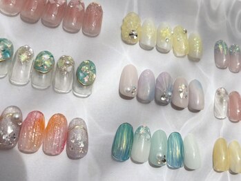 エモワ(&emoi)の写真/季節感たっぷりの定額デザイン☆200色から選べるカラーで“なりたい指先”が叶う♪