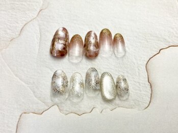 メイクアップバー(make up bar)の写真/《初回オフ込◆90分やり放題¥8800》写真持ち込み大歓迎☆流行りのニュアンスNailもお任せ♪吉祥寺駅徒歩5分