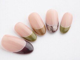 和装フレンチネイル