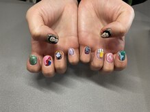 ネイルサロン ブリリアント(Nail Salon Brilliant)/アート8＋キャラネイル2
