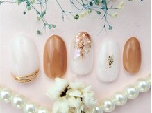 ネイルズガッシュ 蒲田東口店(NAILsGUSH)/ミラー＆ラメシェルデザイン♪