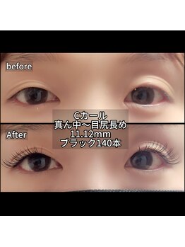 まつげちゃん☆ねいるちゃん/フラットラッシュ付け放題