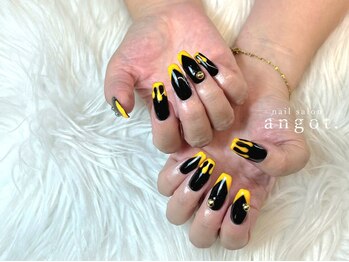 アンガット(angot.)/アートVカットフレンチネイル
