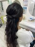 【月曜17時～21時半限定！！】安くて早い！ヘアセット¥1500！