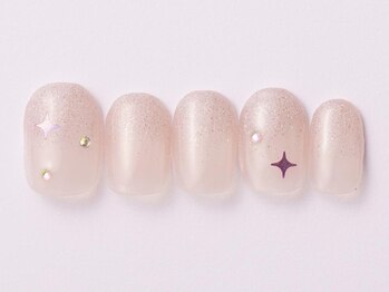 ジェミーネイル エビス(Jemiy nail ebisu)/ラメグラホロシンプル7980yen