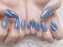 クローバーネイル 北浦和店/マグネッ卜ワンカラー¥5000