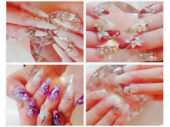 ブリリアント(Brilliant)の写真/強度に優れたスカルプで深爪/傷み爪も強化!長さも選べて理想の爪を作れる♪自爪を削らないから薄い爪にも◎