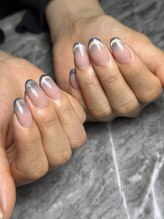 ユルックネイル(yluck nail)/北九州/若松/マグネットグラデ