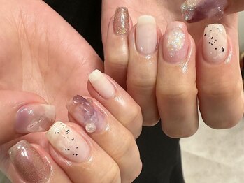 リリー バイ ロスターネイル(Lily by rostar nail)の写真/自爪に◎フィルイン/パラジェル取扱店◇丁寧なケア×お客様のお爪に合った施術方法で初めての方に♪