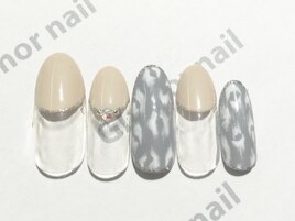 大人ヒョウ柄ネイル☆¥7,000