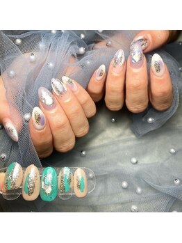 ネイルサロン あんび/定額アート