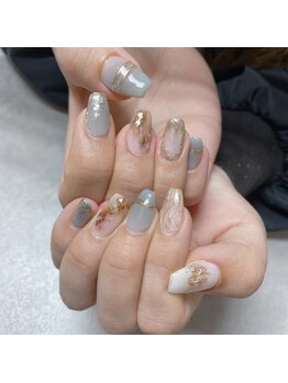 プラス デ ネイル(+ de nail)/ハンド☆つけ放題 9,350円~